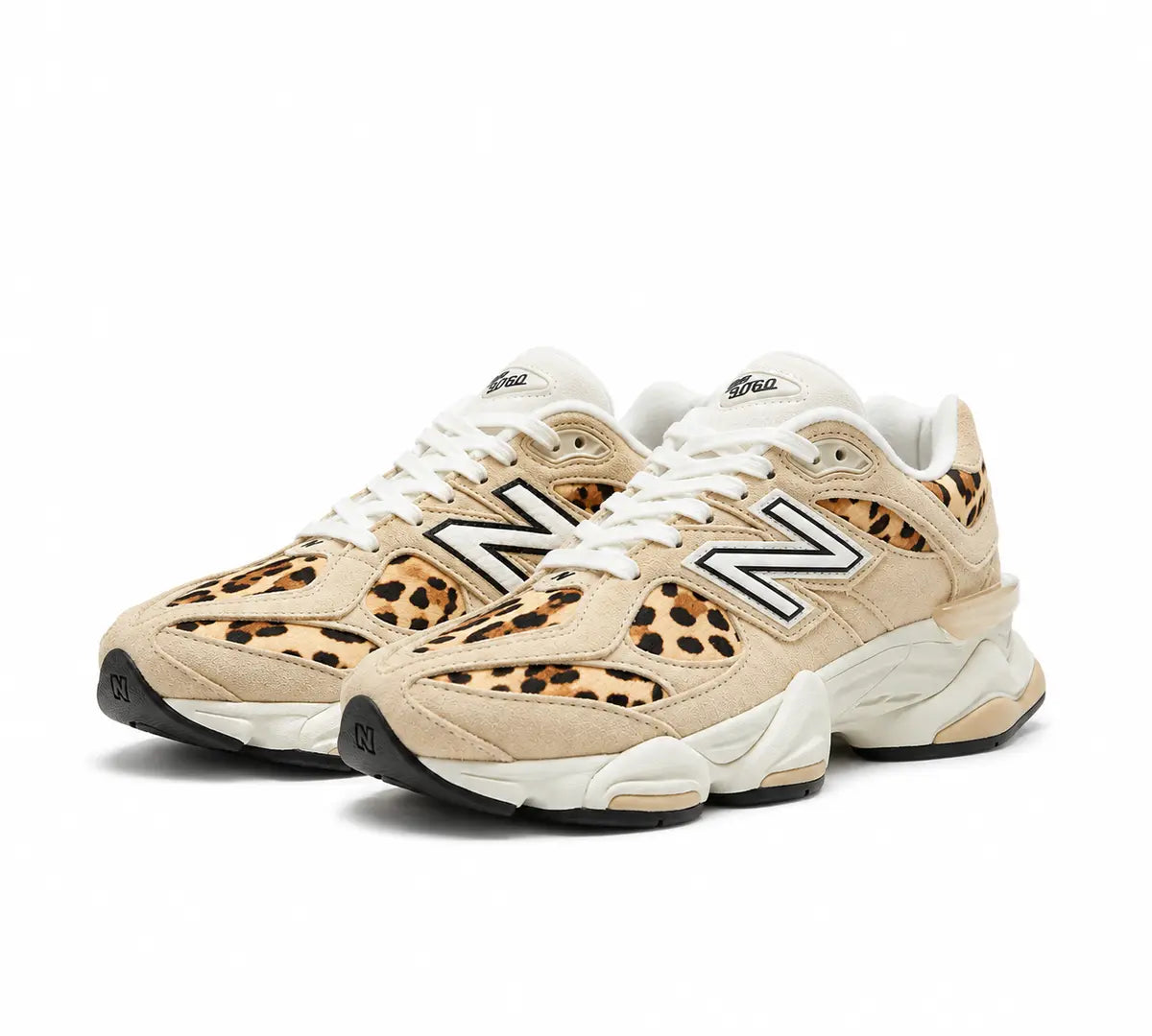 New Balance 9060 „Tan Leopard Print“
